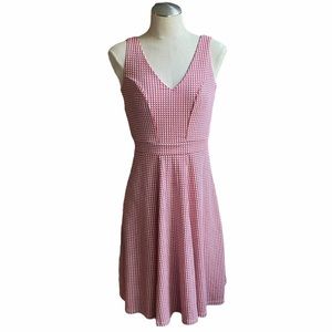 Cut Label knit crepe double v nk swing dress